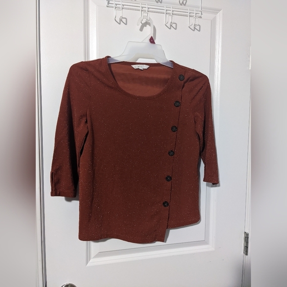 cleo Tops - Cleo 3/4 length shirt
